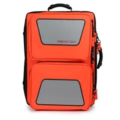 Rettungsrucksack redpack.basic, Größe XXL, mit 2 Fronttaschen je 330x250x110mm