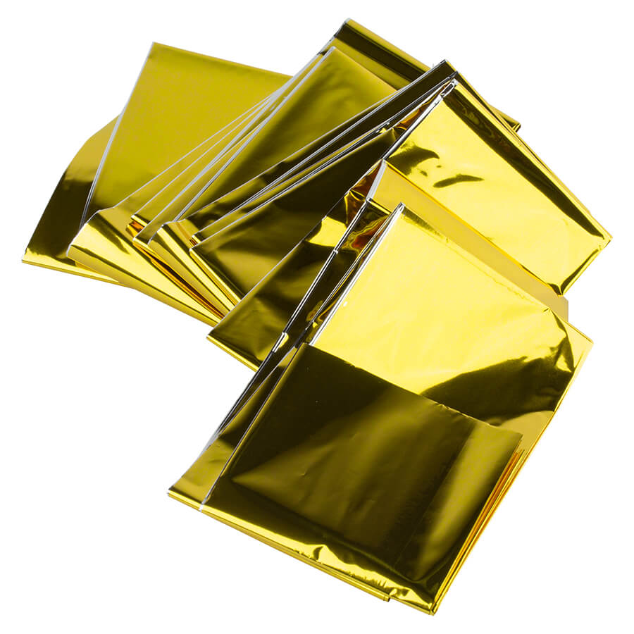 Rettungsdecke gold / silber 160x210cm, 1 Stück, PZN 4881919